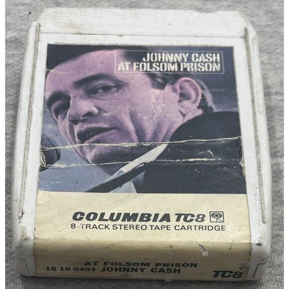 Johnny Cash At Folsom Prison Columbia 8 Track Stereo Record Album 1968 - Picture 2 of 7